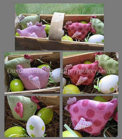 Текстильный петух с выкройками своими руками