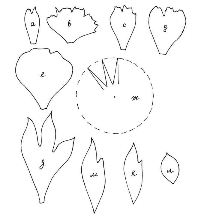 Цветы из фоамирана