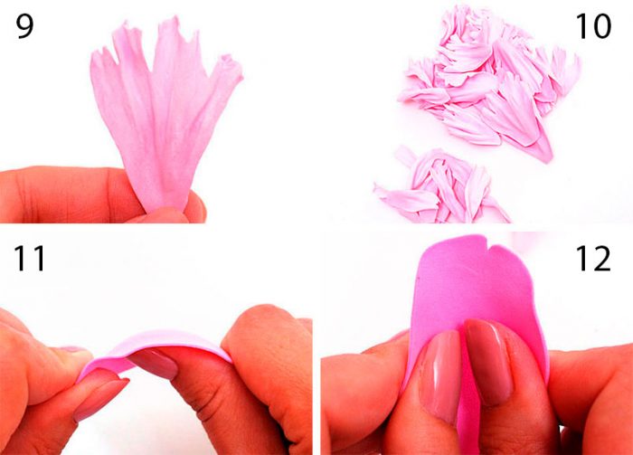 Пион из фоамирана мастер-класс