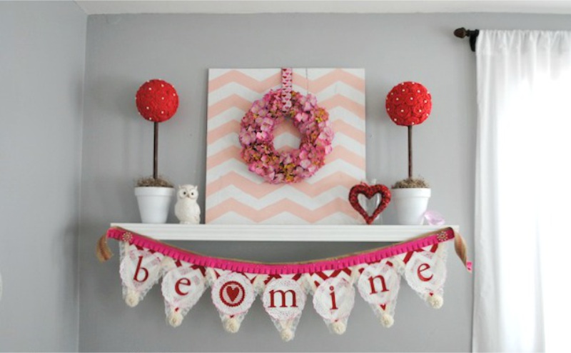 Идеи декора топиария цветами из креп-бумаги