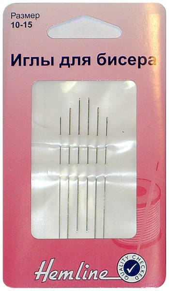 Подбор иглы для бисера Бисероплетение для самых-самых начинающих: иглы для бисера
