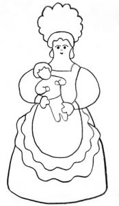 Дымковская игрушка: картинки, раскраска и фото для детей