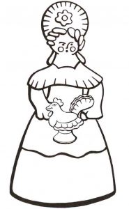 Дымковская игрушка: картинки, раскраска и фото для детей