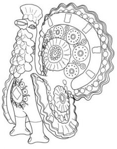 Дымковская игрушка: картинки, раскраска и фото для детей