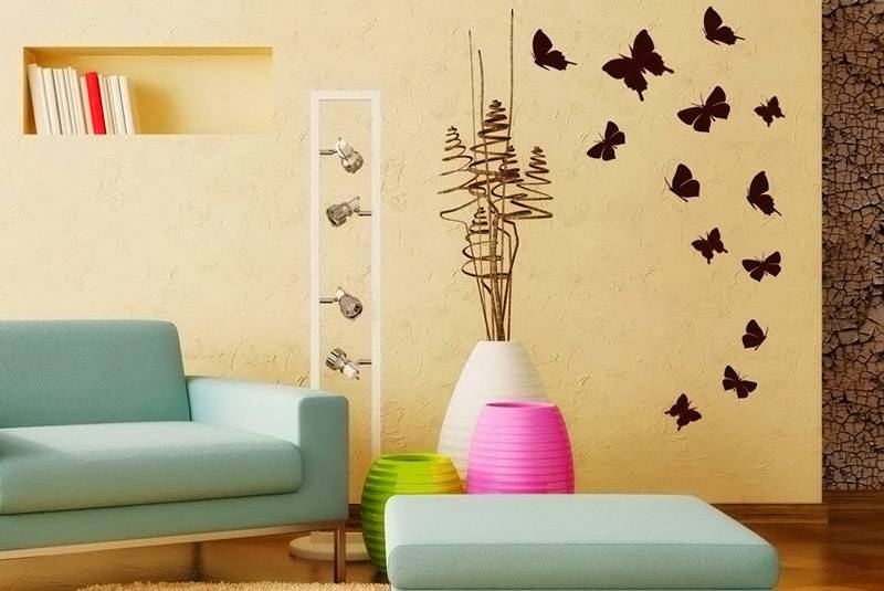 Самостоятельно можно создать простые и необычные узоры, которые впишутся в интерьер и подчеркнут его