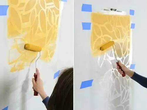 Нанесение краски или шпатлевки