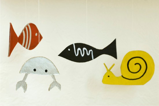 Аквариум из картона