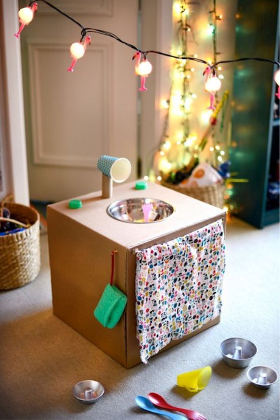 Кухня из картона