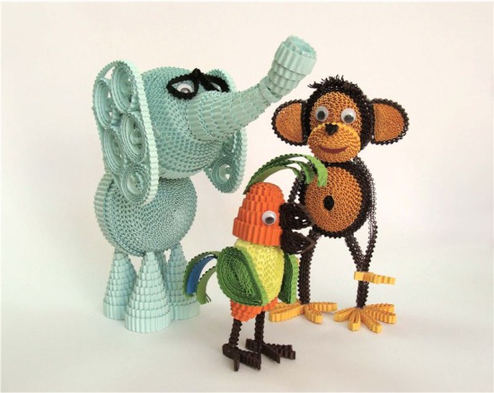 Квиллинг из гофрокартона