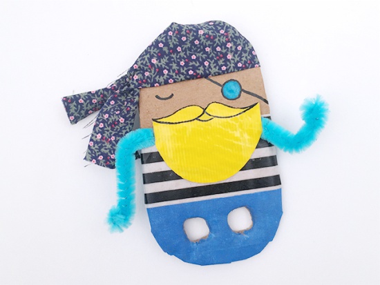 Пальчиковые куклы из картона