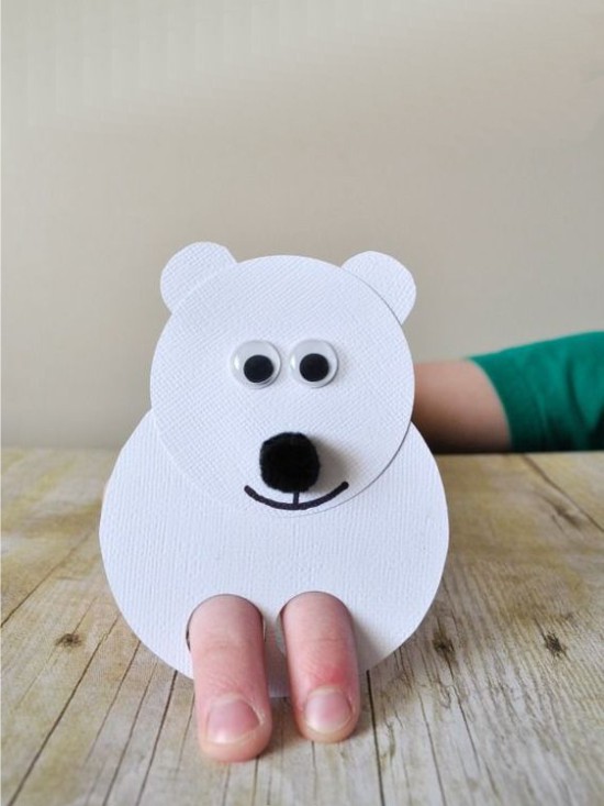 Пальчиковые куклы из картона