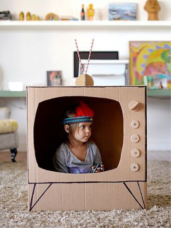 Телевизор из картона