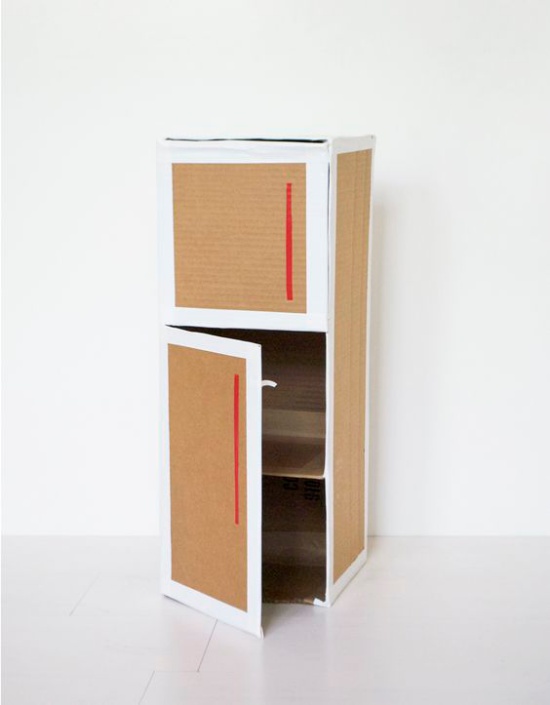 Холодильник из картона