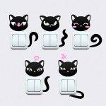 Трафареты для декора своими руками: шаблоны и особенности их изготовления трафареты кошек для декора своими руками: шаблоны