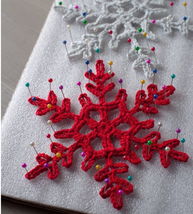 Снежинки крючком - схемы с описанием для начинающих