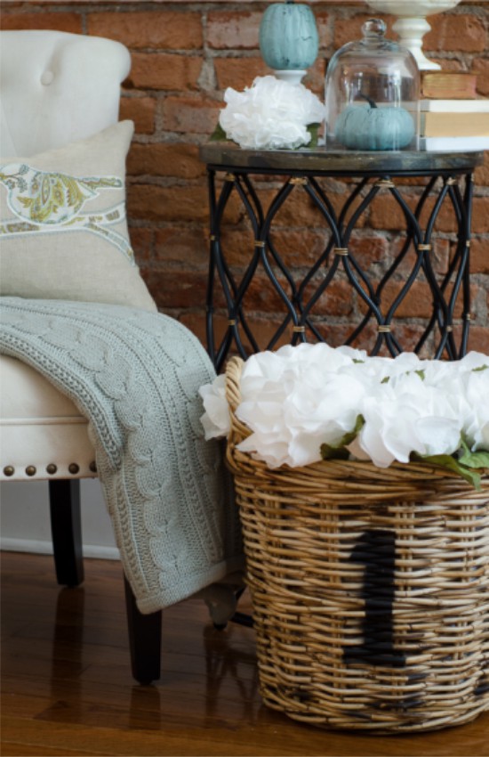 Гортензии из салфеток