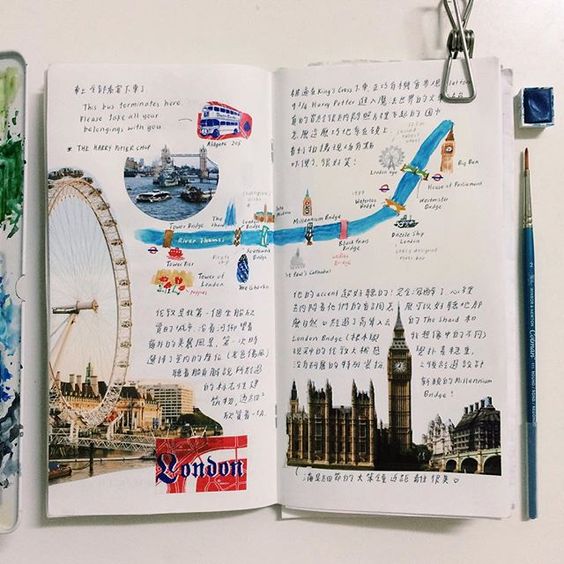 Идеи для личного дневника - обзор способов необычного оформления, фото идеи