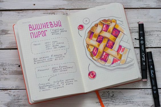 Идеи для личного дневника - обзор способов необычного оформления, фото идеи