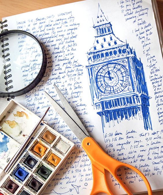 Идеи для личного дневника - обзор способов необычного оформления, фото идеи