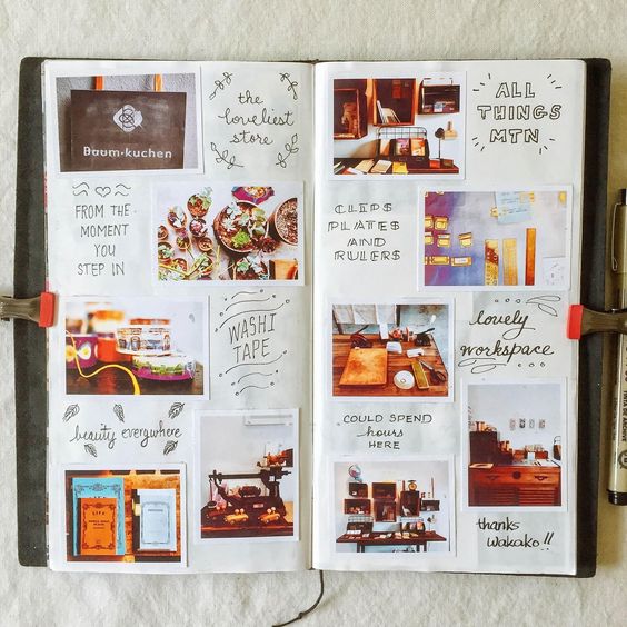 Идеи для личного дневника - обзор способов необычного оформления, фото идеи