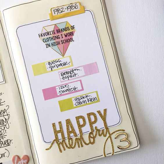 Идеи для личного дневника - обзор способов необычного оформления, фото идеи