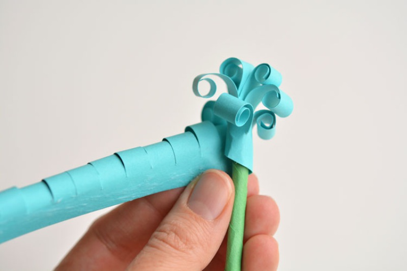 Гиацинты из бумаги