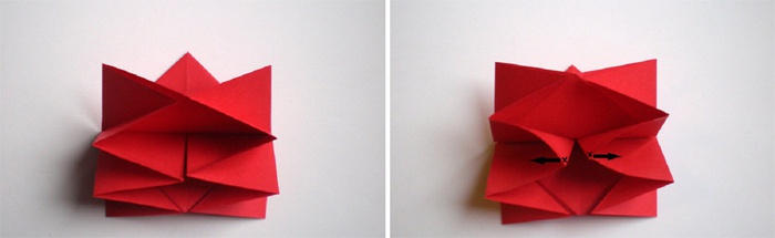 Расплющивание поделки