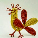 Плетение из газетных трубочек пошагово: новые идеи для начинающих и мастер-классы от рукодельниц Петух из газетных трубочек