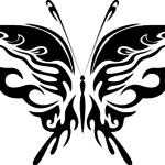 Создаём уникальный интерьер: шаблоны трафаретов для декора своими руками Трафареты (шаблоны) бабочек для декора своими руками