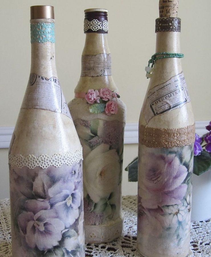Техника декупаж: ТОП-130 фото красивых вариантов поделок в технике декупаж