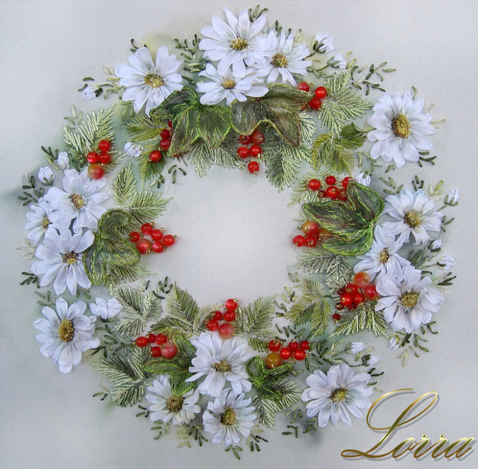 Вышивка лентами цветы для начинающих, рекомендации в необычной технике, схемы и фото композиций полевых букетов