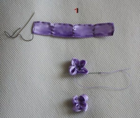 Вышивка лентами цветы для начинающих, рекомендации в необычной технике, схемы и фото композиций полевых букетов