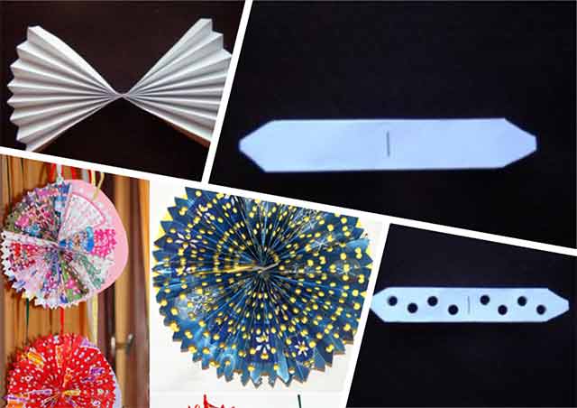 снежинка гармошкой