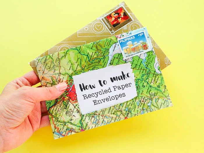 Как сделать конверт из бумаги