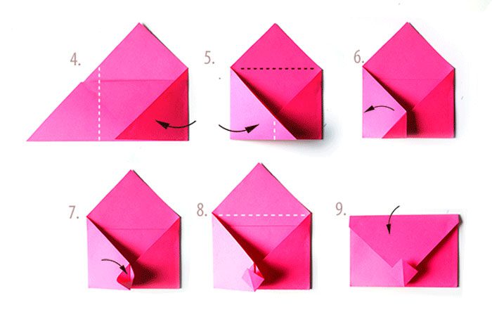 конверт из бумаги своими руками