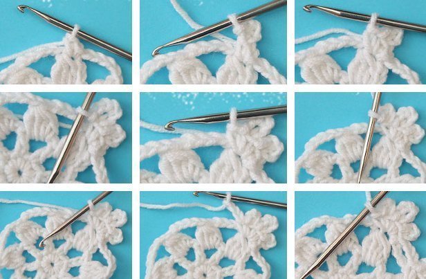 Вязание снежинок крючком: простые схемы, идеи, фото