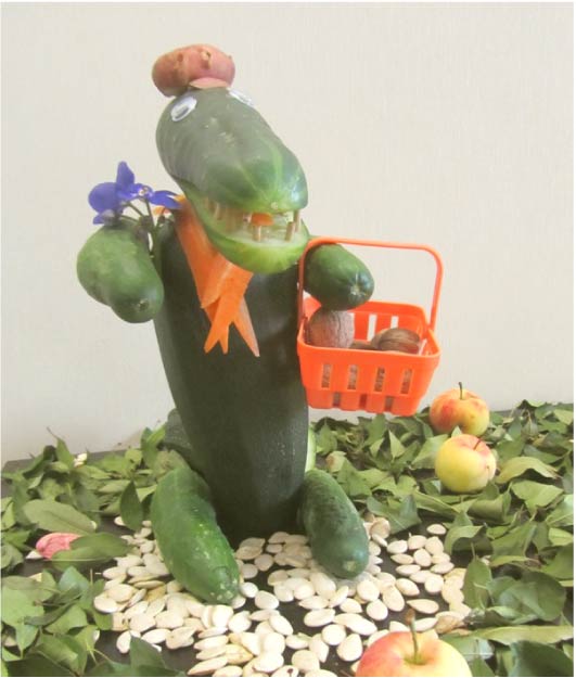Поделки из огурцов