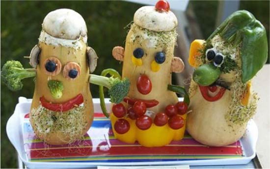 Поделки из овощей