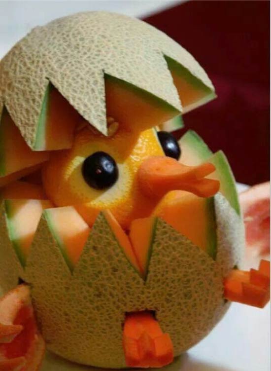 Поделки из арбузов и дынь