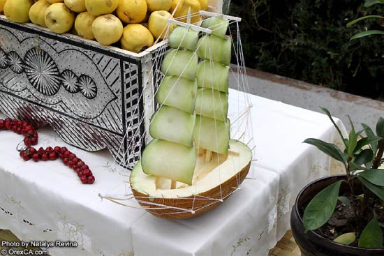 Поделки из арбузов и дынь