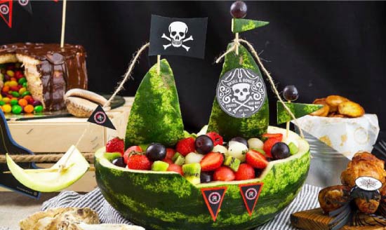 Поделки из арбузов и дынь