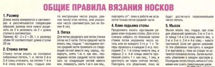 Как вязать носки спицами: схемы для начинающих пошагово