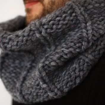 Шарф снуд спицами с описанием схемы: 92 фото новинки, подборка лучших вариантов моделей 2019