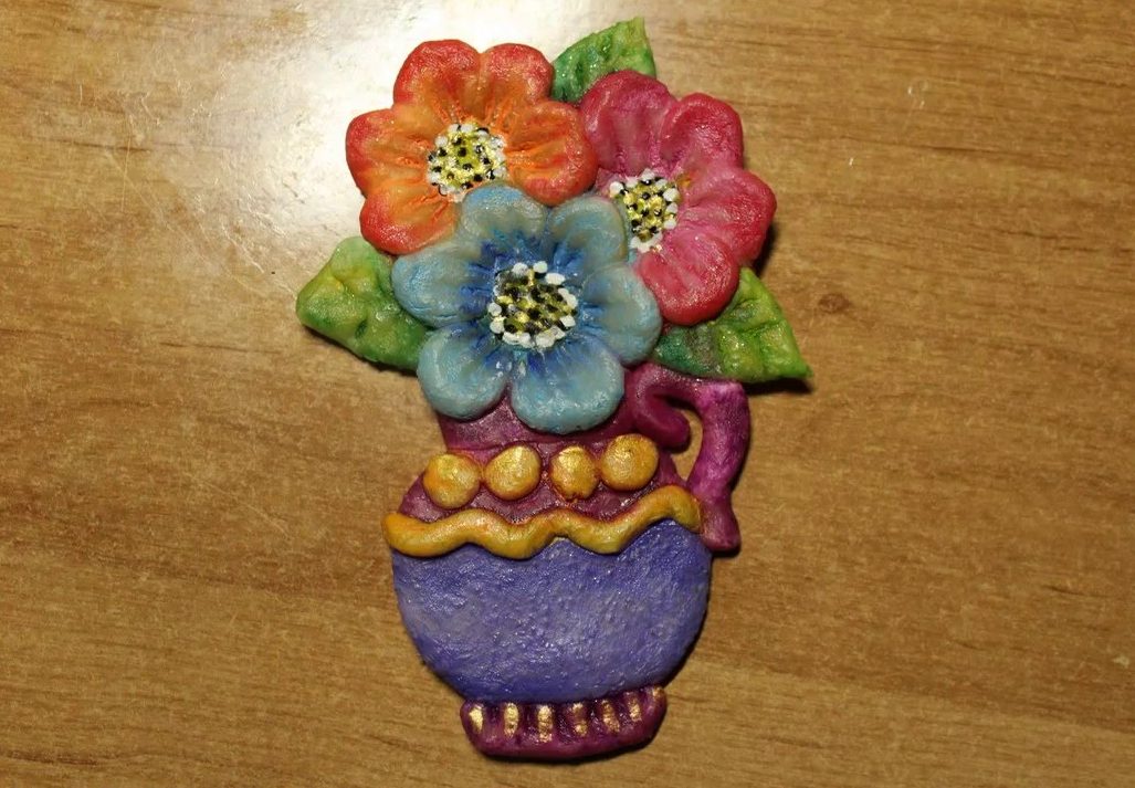 Поделки из соленого теста: инструкции и мастер-классы лепки поделок своими руками этап 9 Поделки из соленого теста: инструкции и мастер-классы лепки поделок своими руками этап 9