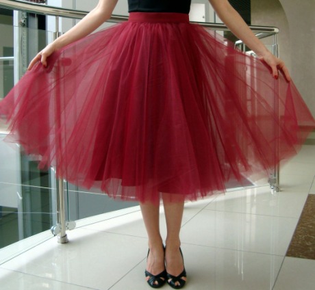 Юбка из фатина своими руками. Мастер-класс как сшить фатиновую юбку пошагово с фото