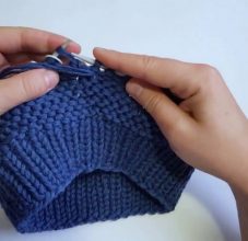 Как вязать платочную вязку по схемам круговыми и обычными спицами для начинающих