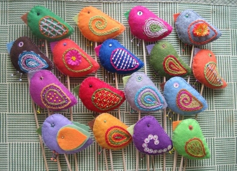 Поделки из фетра своими руками: схемы и шаблоны
