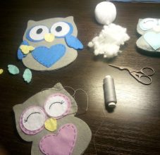 Поделки из фетра своими руками: схемы и шаблоны