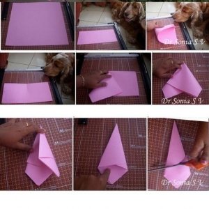 Оригами цветок из бумаги схема: от кактуса до розы