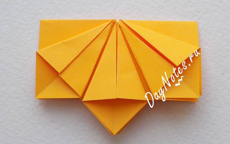 оригами цветок из бумаги мк